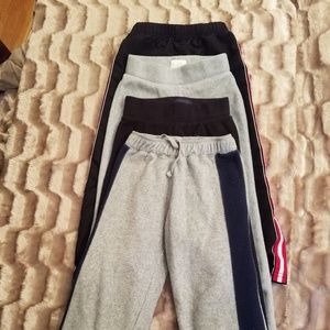 4 pair sweatpants /wind pants
Boys 5/6
